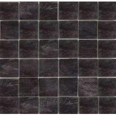 Mosaico Ardoise Noir Grip 30x30