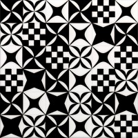 20*20 Decor Black&White Mix 9 mm декоративная керамическая плитка