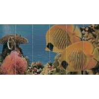Sunset Decor 3 Aquarium (2 рыбки)